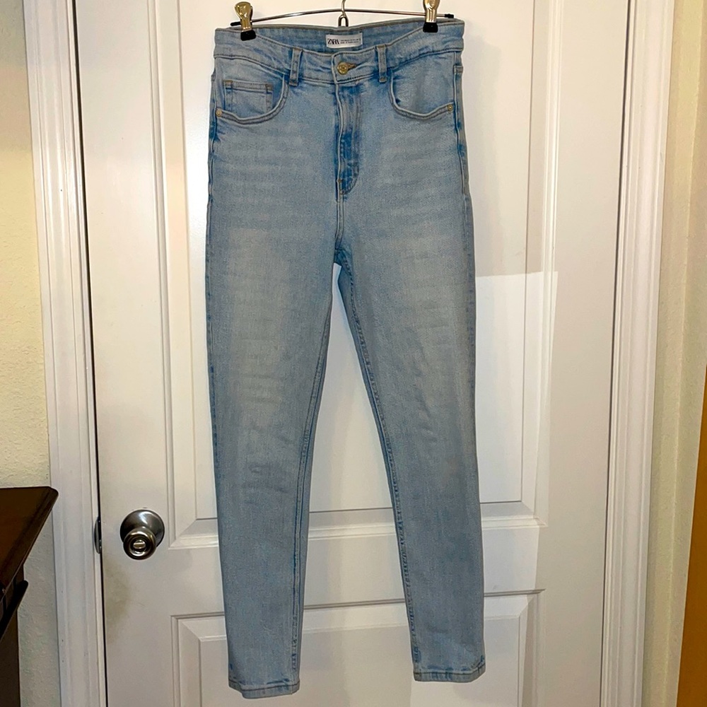 Zara High-waisted Skinny Jeans